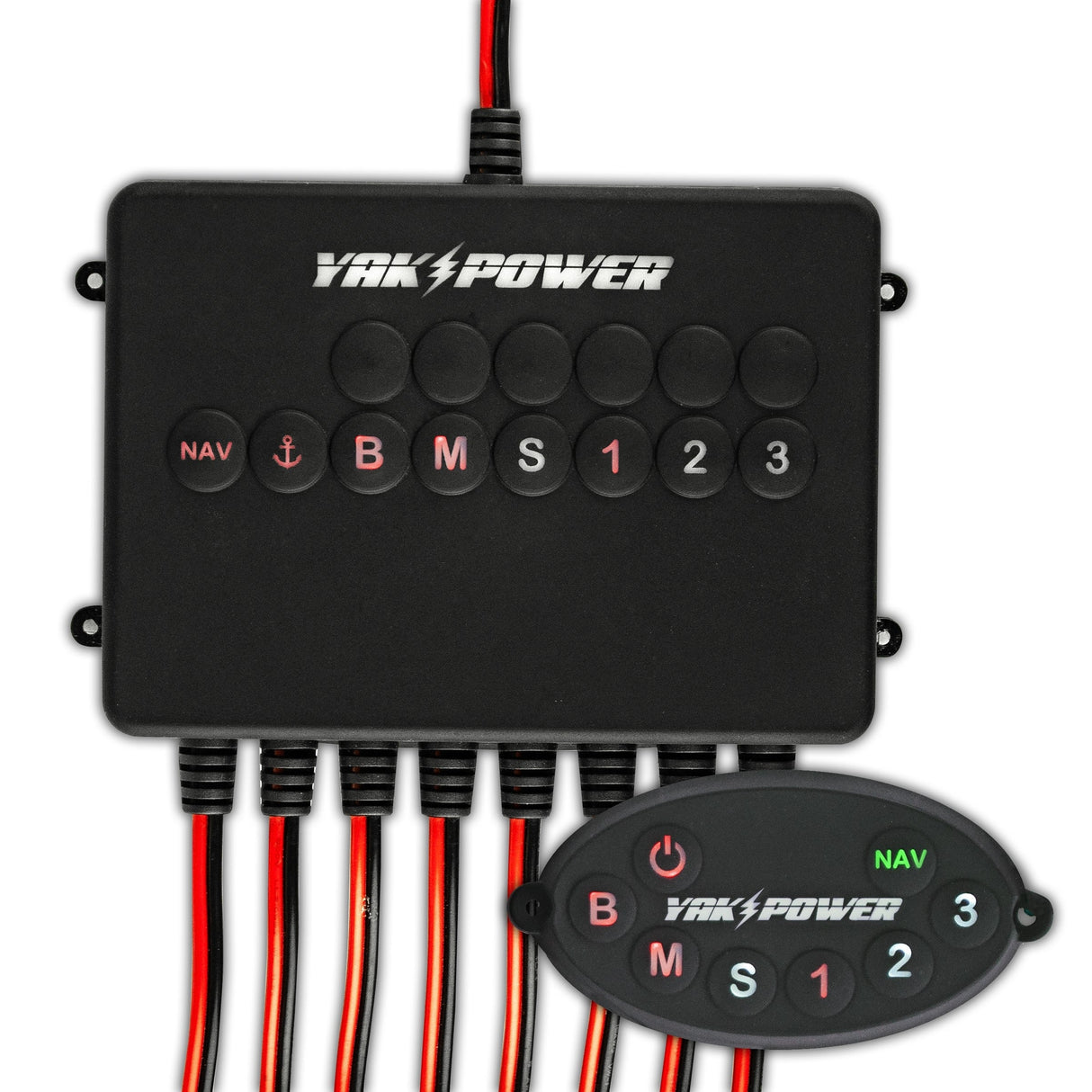 YP-RP8R 8 Circuit Bluetooth Enabled Switching System Yak Power