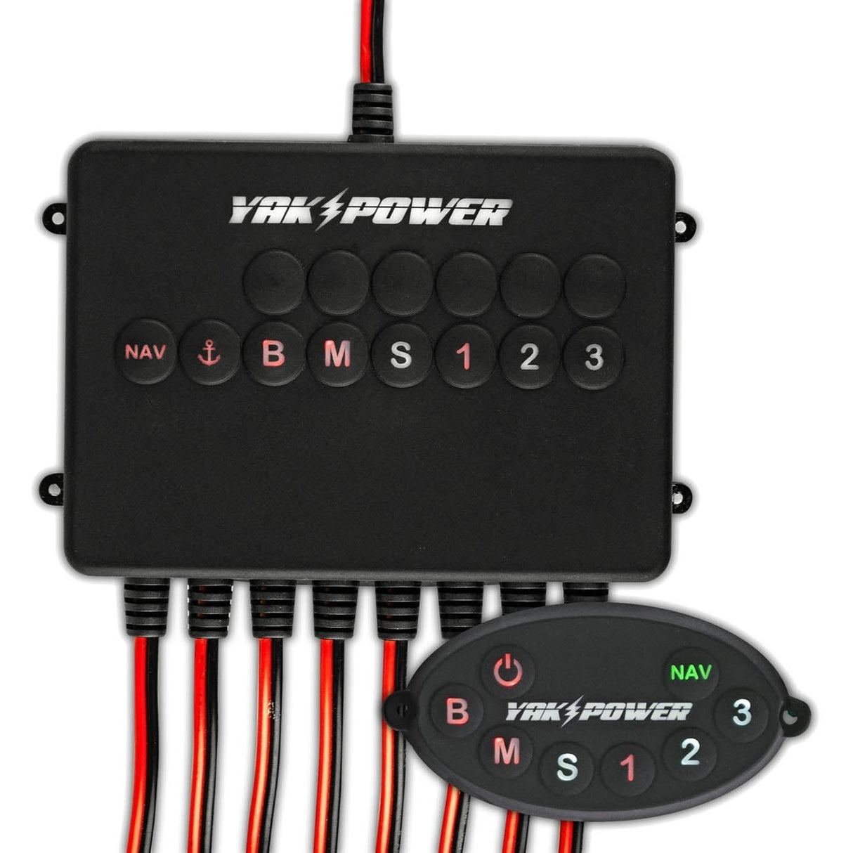 YP-RP8R 8 Circuit Bluetooth Enabled Switching System Yak Power