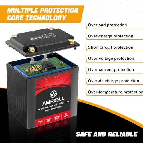 YTX30L-BS Lithium 12V Motorcycle Battery 18Ah 1080A