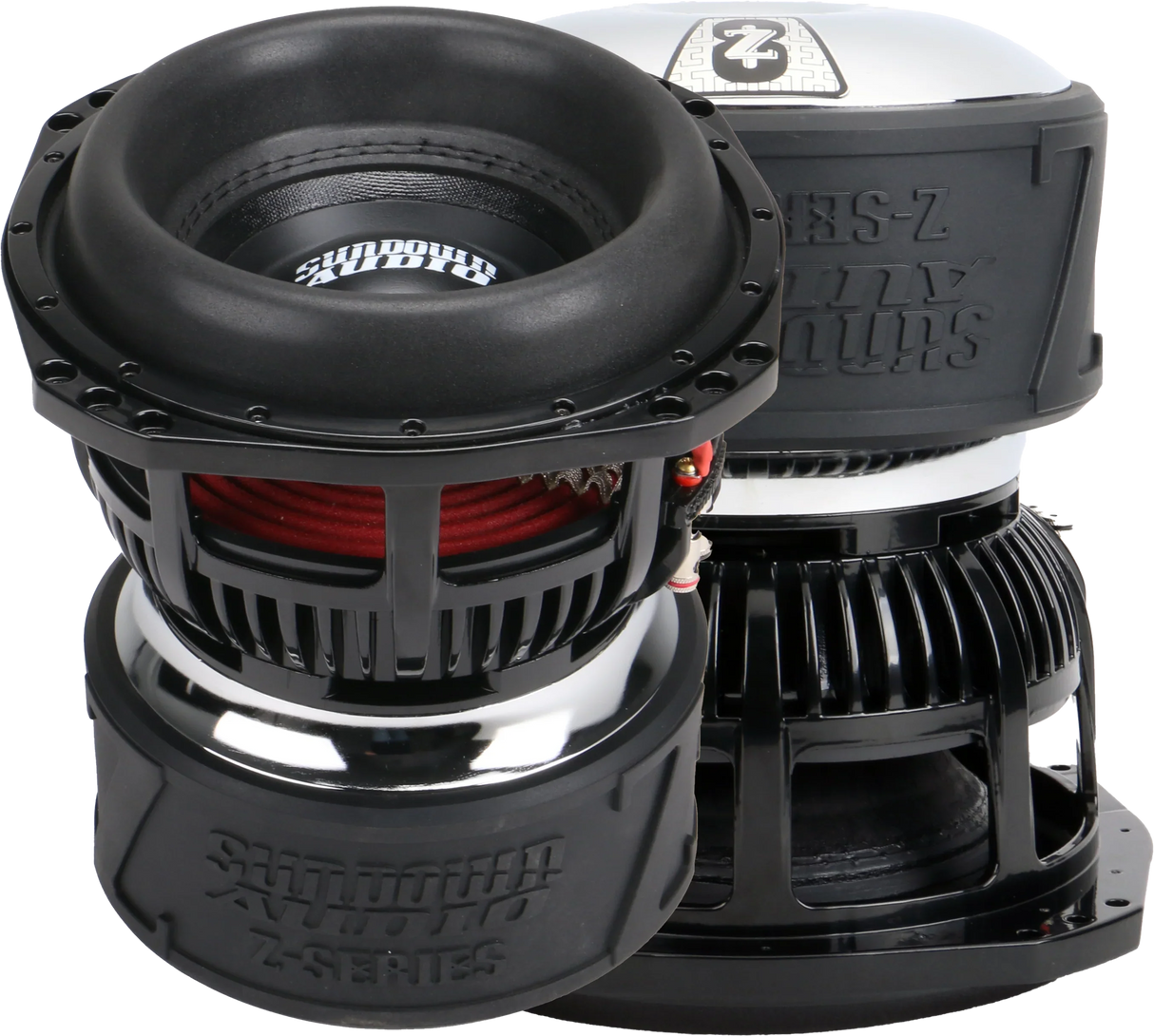 (2) Sundown Audio Z8 & Chevy Crew Cab 19-25 Dual 8" Subwoofer Box Combo