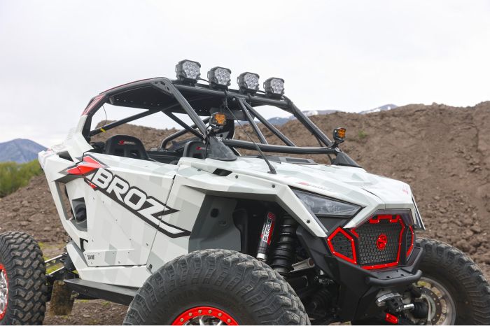 Light Whip Tube Mounts, 1.5-2.0" by Z-broz