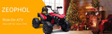 12V Electric Kids Ride-On Off-Road ATV Quad Car with 2 Speeds Green