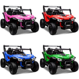 24V Electric Kids 2-Seater Ride-On UTV Truck with 4x80W Motors and Remote Control