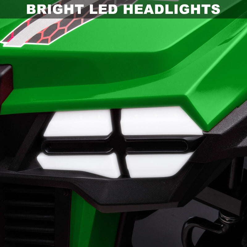 24V Electric Kids 2-Seater Ride-On UTV Truck with 4x80W Motors and Remote Control