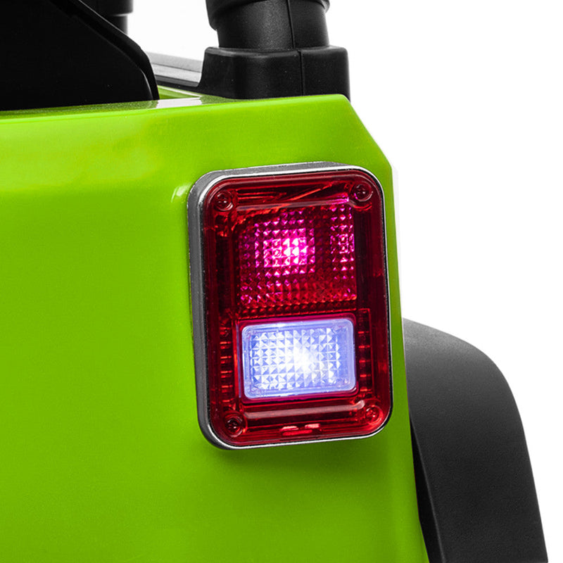 12V Electric 4-Wheel Kids Ride-On Truck with Remote Control and 2 Seats, Green