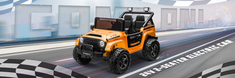 Kids Electric Ride-On Truck 24V 9AH Battery 4WD/2WD Multi-Color Power Car