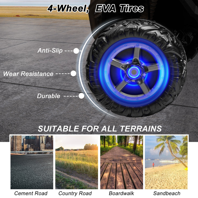 Kids Electric Ride-On UTV Truck 24V with 4WD/2WD and Remote Control Power Wheels