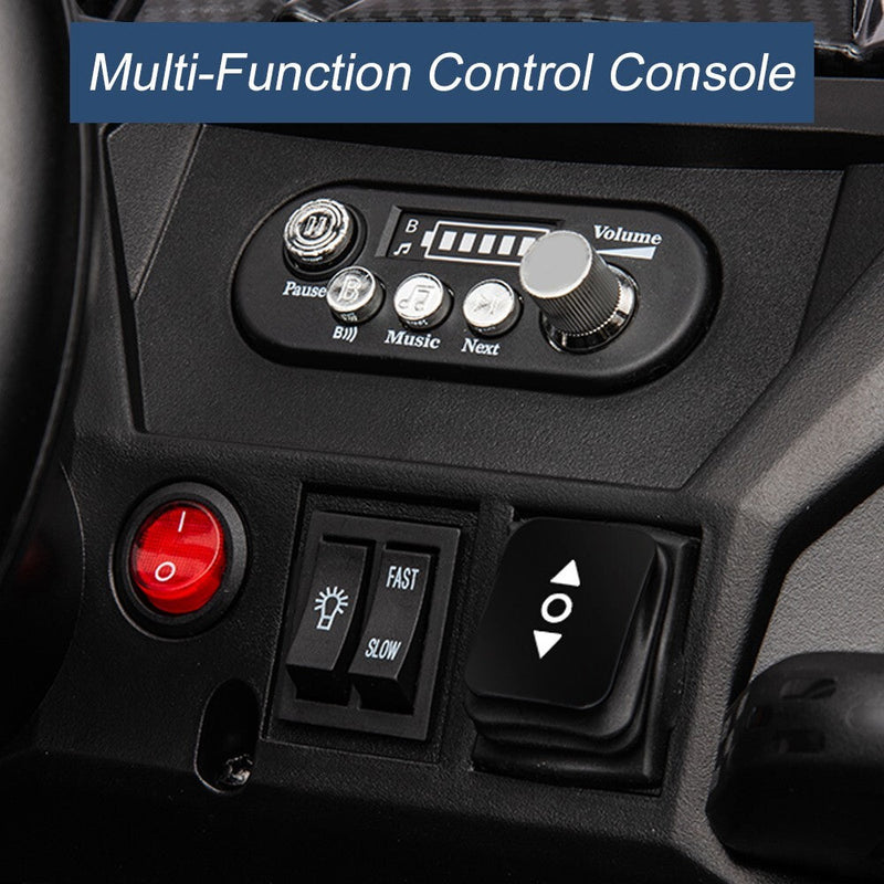 Kids Electric Ride-On UTV Truck 24V with 4WD/2WD and Remote Control Power Wheels