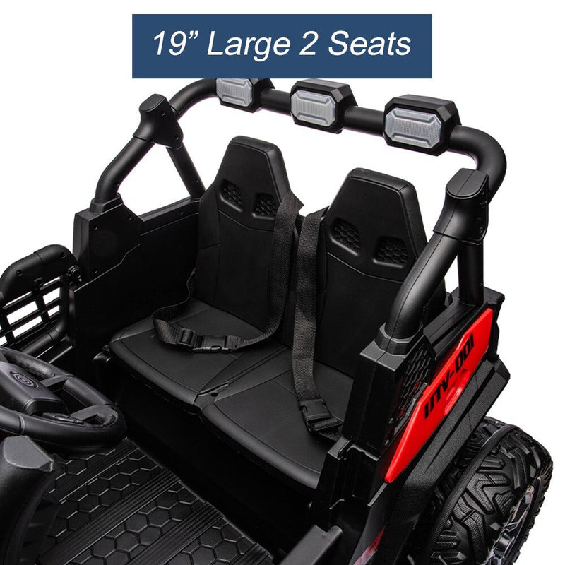Kids Electric Ride-On UTV Truck 24V with 4WD/2WD and Remote Control Power Wheels