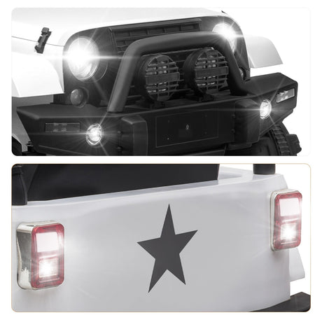 Kids 12V Electric Ride-On Truck with Remote Control and Built-in Music