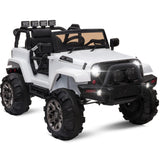 Kids 12V Electric Ride-On Truck with Remote Control and Built-in Music