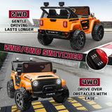 Kids Electric Ride-On Truck 24V 9AH Battery 4WD/2WD Power Car 2-Seater