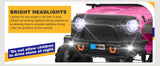 12V Electric Kids Ride-On Truck with Remote Control and 2 Seats