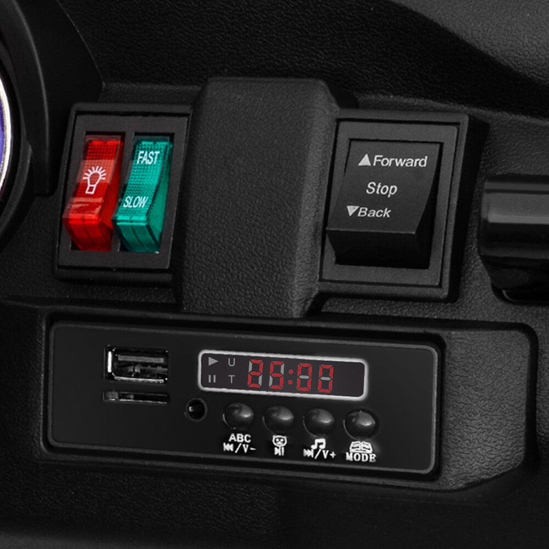 Kids 24V Electric Ride-On Truck with 2WD/4WD Switch and Dual Seats