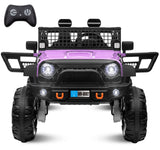24V Kids Electric Ride-On Truck with Switchable 4WD/2WD and 2 Seater