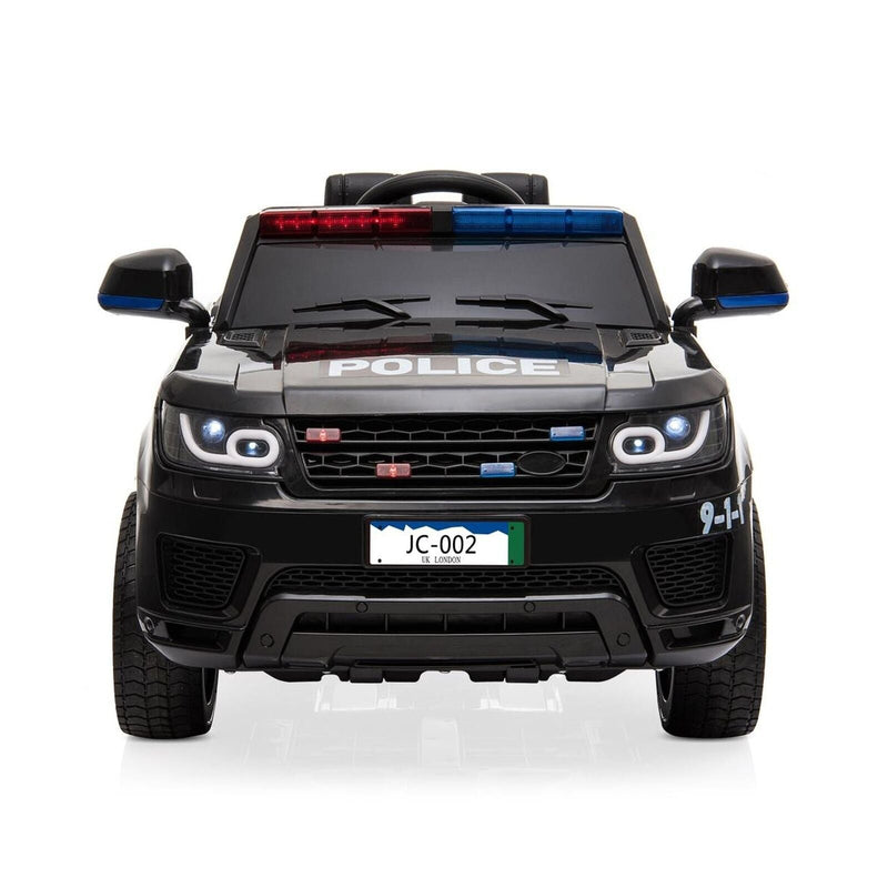 Zimtown Kids Police Electric Car with Double Drive and 12V Battery Motor
