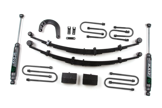 4 Inch Lift Kit | Chevy/GMC 3/4 Ton Truck/SUV (77-87) 4WD Zone Offroad