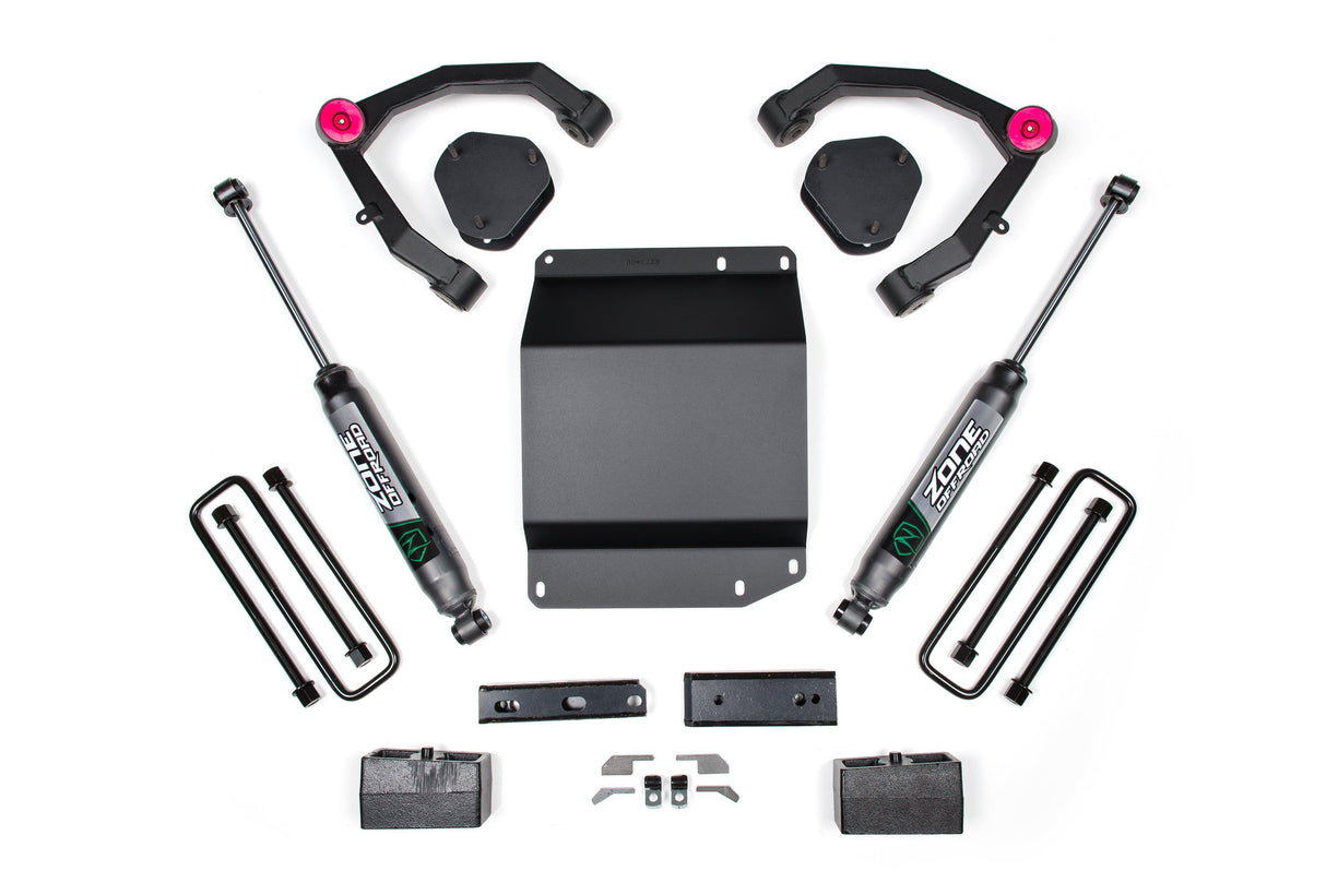 3.5" Lift Kit | Chevy Silverado & GMC Sierra 1500 (07-13) 4WD Zone Offroad