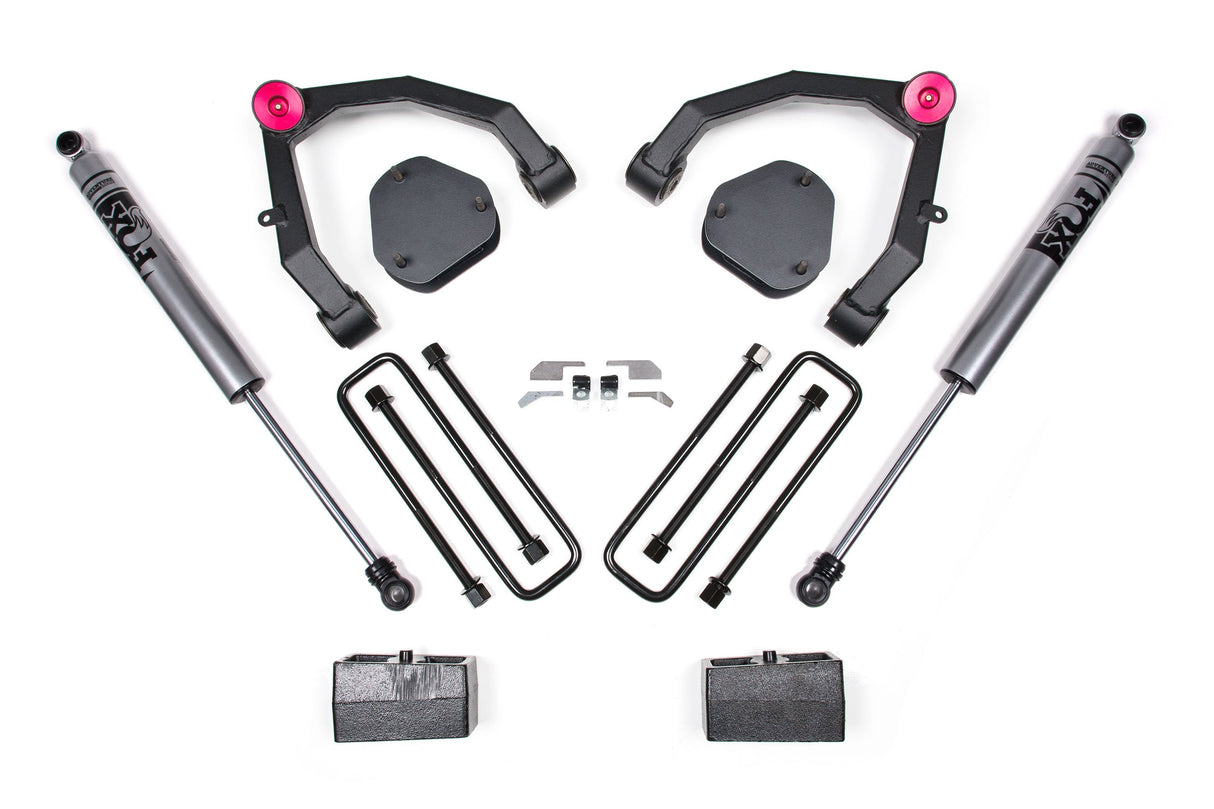 3.5 Inch Lift Kit | Chevy Silverado & GMC Sierra 1500 (07-13) 2WD Zone Offroad