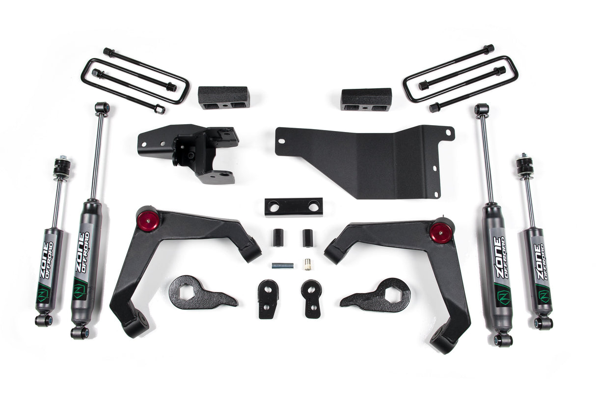 3 Inch Lift Kit | Chevy Silverado & GMC Sierra 2500HD (01-10) 4WD Zone Offroad