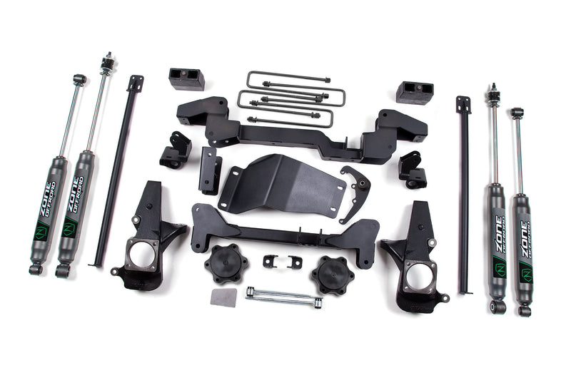 6 Inch Lift Kit | Chevy Silverado & GMC Sierra 2500HD (01-10) 4WD Zone Offroad