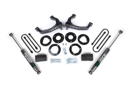 1.75 Inch Lift Kit | Chevy Silverado & GMC Sierra 1500 AT4 & Trail Boss (25-26) Zone Offroad