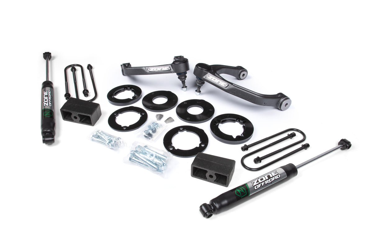 1.75 Inch Lift Kit | Chevy Silverado & GMC Sierra 1500 AT4 & Trail Boss (25-26) Zone Offroad