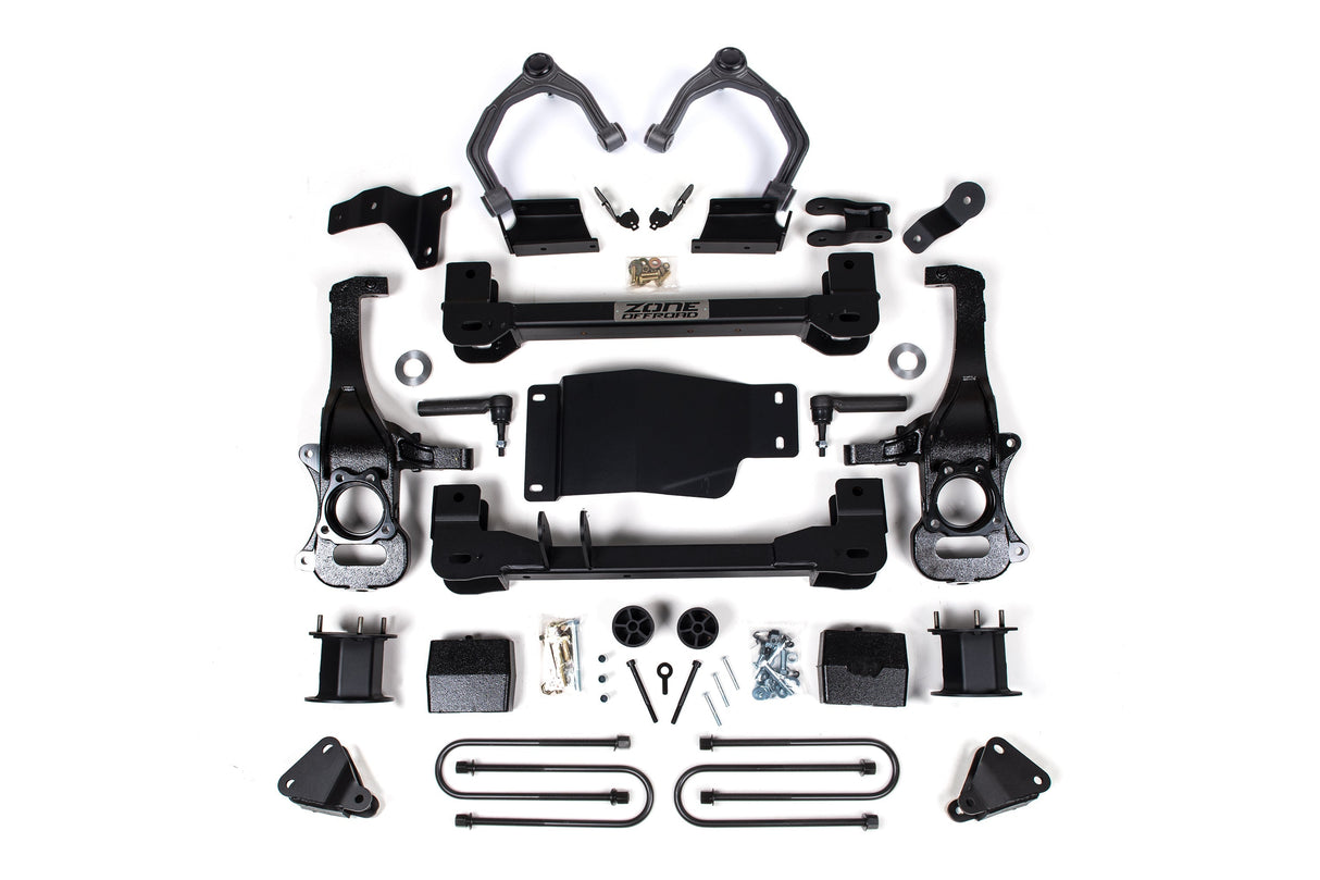 4 Inch Lift Kit | Chevy 1500 ZR2 or GMC 1500 AT4X (25-26) 4WD Zone Offroad
