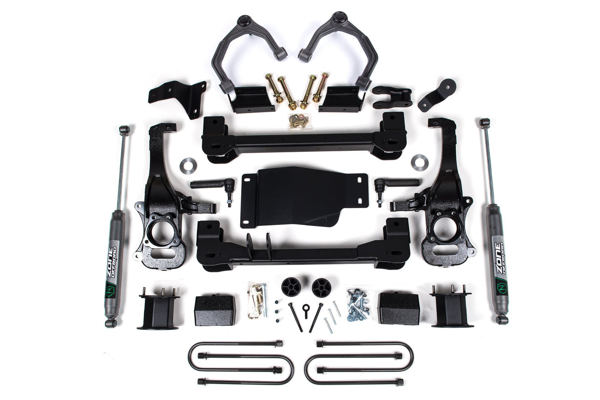 4 Inch Lift Kit | Chevy Silverado & GMC Sierra 1500 (25-26) 4WD Zone Offroad