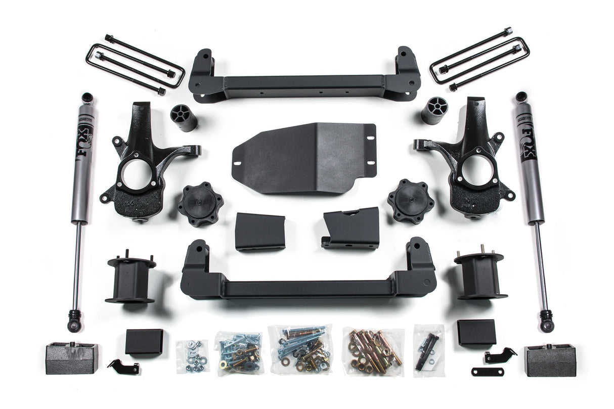 4.5 Inch Lift Kit | Chevy Silverado & GMC Sierra 1500 (07-13) 4WD Zone Offroad