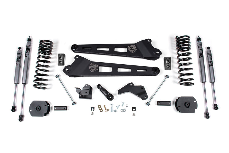 4 Inch Lift Kit W/ Radius Arm | Ram 2500 (14-18) 4WD | Gas Zone Offroad