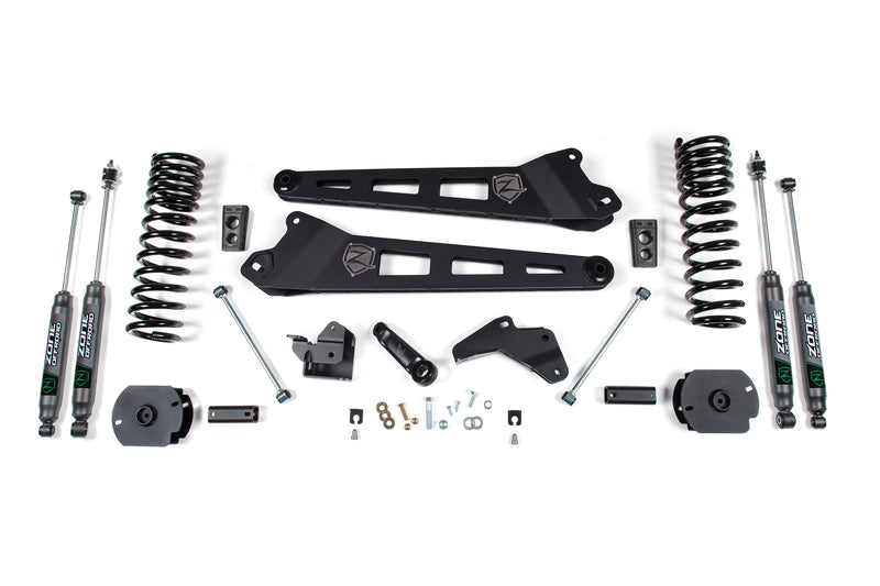 4 Inch Lift Kit W/ Radius Arm | Ram 2500 (14-18) 4WD | Gas Zone Offroad