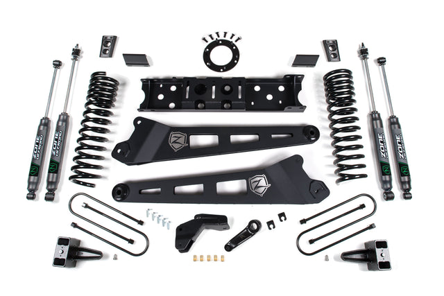 4 Inch Lift Kit w/ Radius Arm | Ram 3500 (19-24) 4WD | Gas Zone Offroad