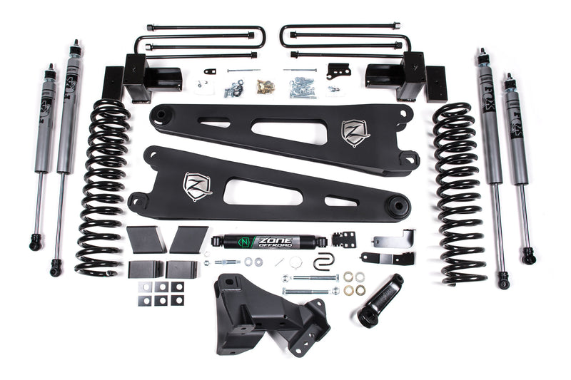 4 Inch Lift Kit w/ Radius Arm | Ford F250/F350 Super Duty (17-19) 4WD | Diesel Zone Offroad