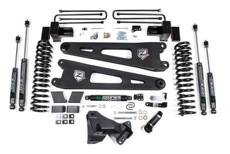 4 Inch Lift Kit w/ Radius Arm | Ford F250/F350 Super Duty (17-19) 4WD | Gas Zone Offroad