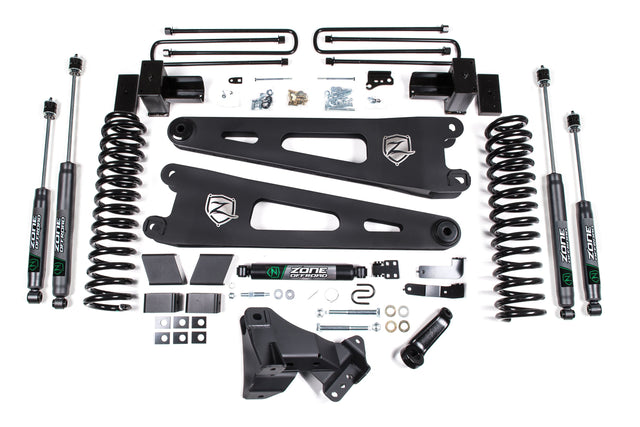 4 Inch Lift Kit w/ Radius Arm | Ford F250/F350 Super Duty (17-19) 4WD | Diesel Zone Offroad