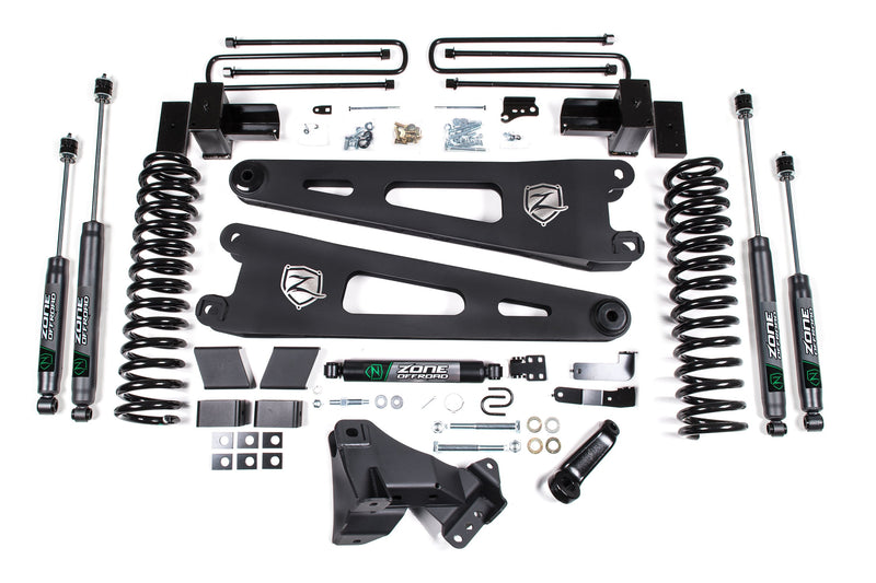 4 Inch Lift Kit w/ Radius Arm | Ford F250/F350 Super Duty (17-19) 4WD | Diesel Zone Offroad