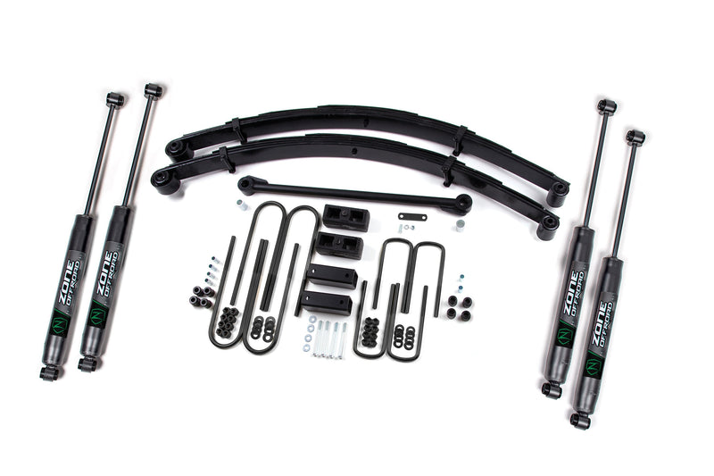 4 Inch Lift Kit | Ford F250/F350 Super Duty (99-04) 4WD Zone Offroad