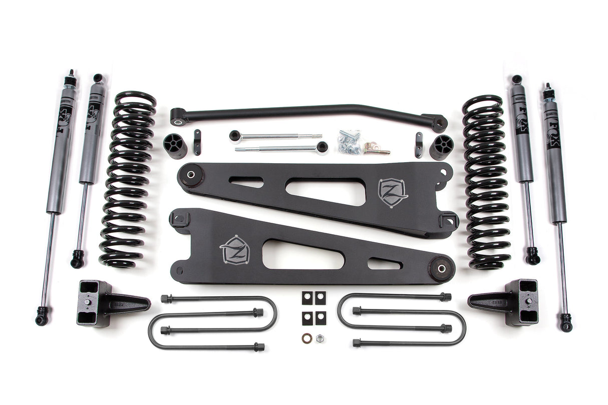 4 Inch Lift Kit w/ Radius Arm | Ford F250/F350 Super Duty (05-07) 4WD | Gas Zone Offroad