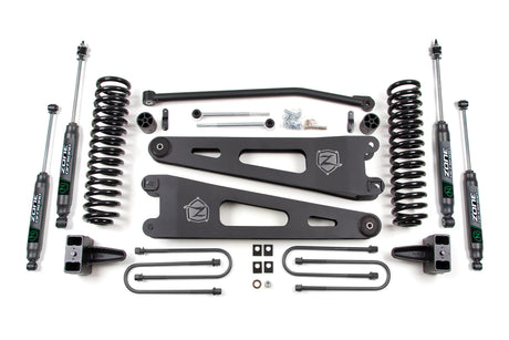 4 Inch Lift Kit w/ Radius Arm | Ford F250/F350 Super Duty (05-07) 4WD | Diesel Zone Offroad