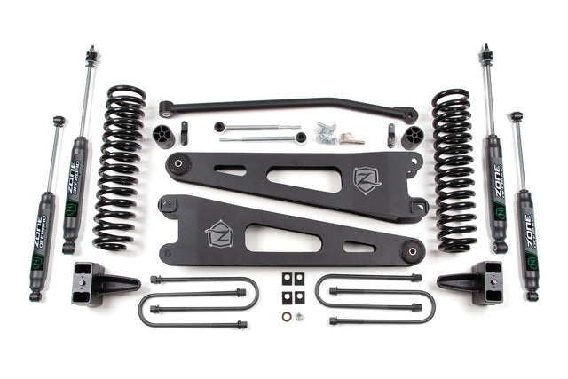 4 Inch Lift Kit w/ Radius Arm | Ford F250/F350 Super Duty (05-07) 4WD | Diesel Zone Offroad