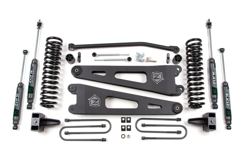 4 Inch Lift Kit w/ Radius Arm | Ford F250/F350 Super Duty (05-07) 4WD | Gas Zone Offroad