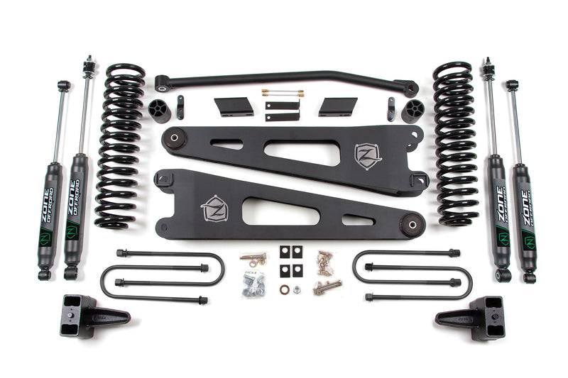 4 Inch Lift Kit w/ Radius Arm | Ford F250/F350 Super Duty (08-10) 4WD | Gas Zone Offroad