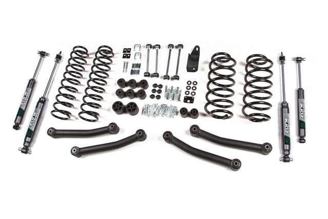 4 Inch Lift Kit | Jeep Wrangler TJ (97-02) Zone Offroad