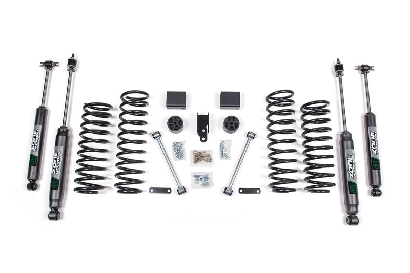 3 Inch Lift Kit | Jeep Wrangler JK (07-11) 4-Door Zone Offroad