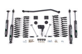 4 Inch Lift Kit | Jeep Wrangler JK (07-11) 4-Door Zone Offroad