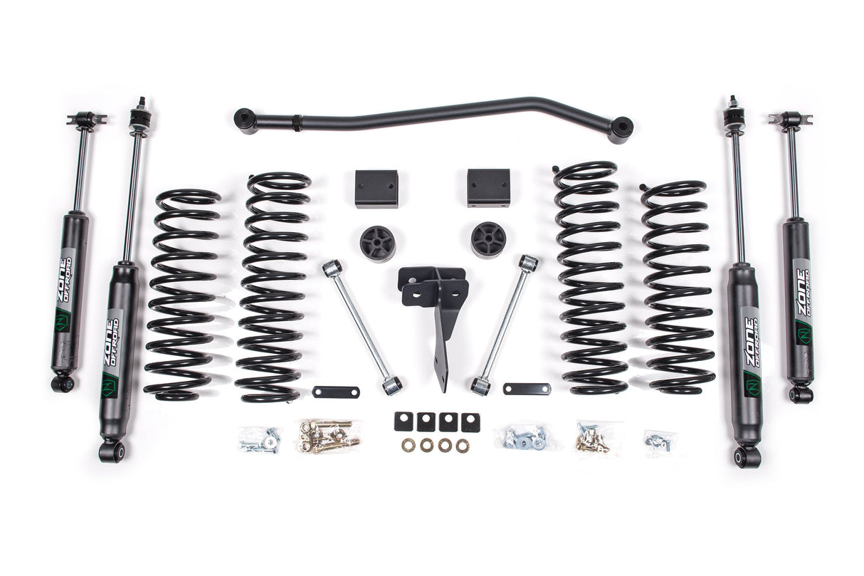 4 Inch Lift Kit | Jeep Wrangler JK (07-11) 2-Door Zone Offroad