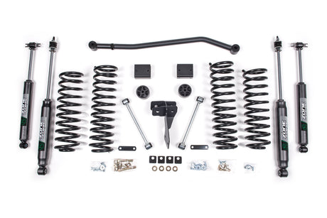 4 Inch Lift Kit | Jeep Wrangler JK (07-11) 2-Door Zone Offroad