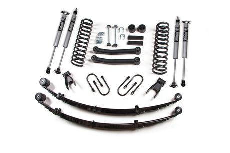 4.5 Inch Lift Kit w/ Springs | Jeep Cherokee XJ (84-01) Zone Offroad