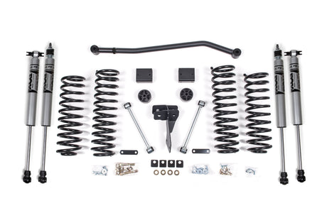 4 Inch Lift Kit | Jeep Wrangler JK (12-18) 4-Door Zone Offroad